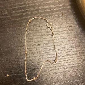 925 children’s silver beaded bracelet